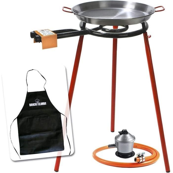 Poêle à paella anti adhérente 38 cm pour 8 parts Poêle à paella anti adhérente 38 cm pour 8 parts