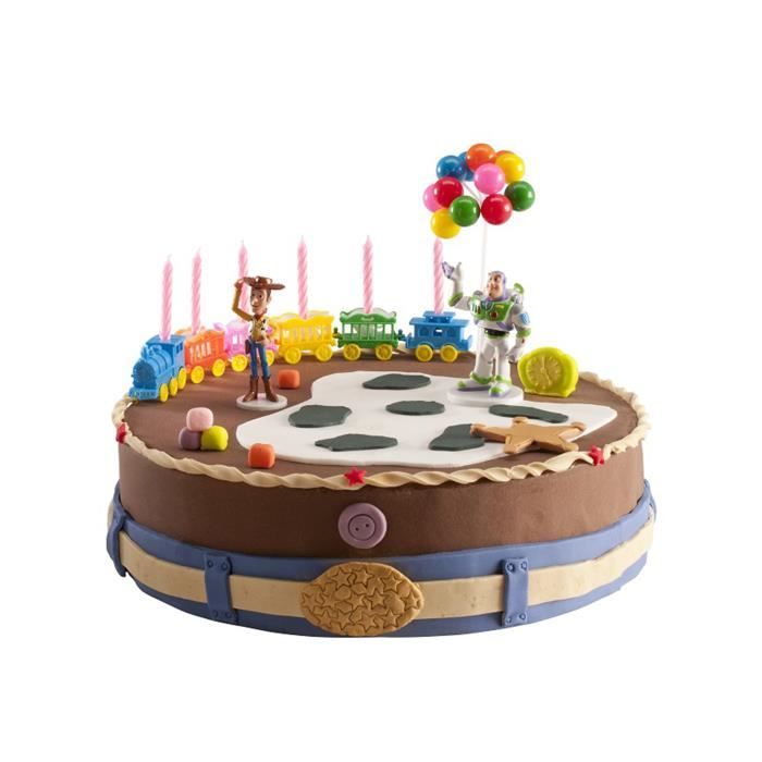 Kit De Decorations Gateaux Toy Story Taille Unique Cdiscount Maison