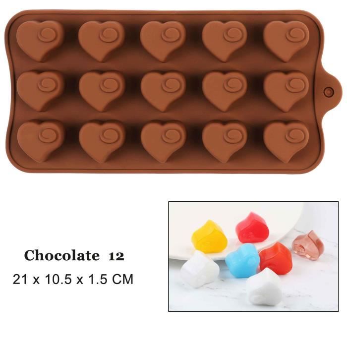 Moule A Gateau En Silicone Avec Petit Cœur D Amour 3d 10 15 25 Trous Diy Gelee De Cuisson Bonbons Chocolat Sav Fr Cdiscount Maison