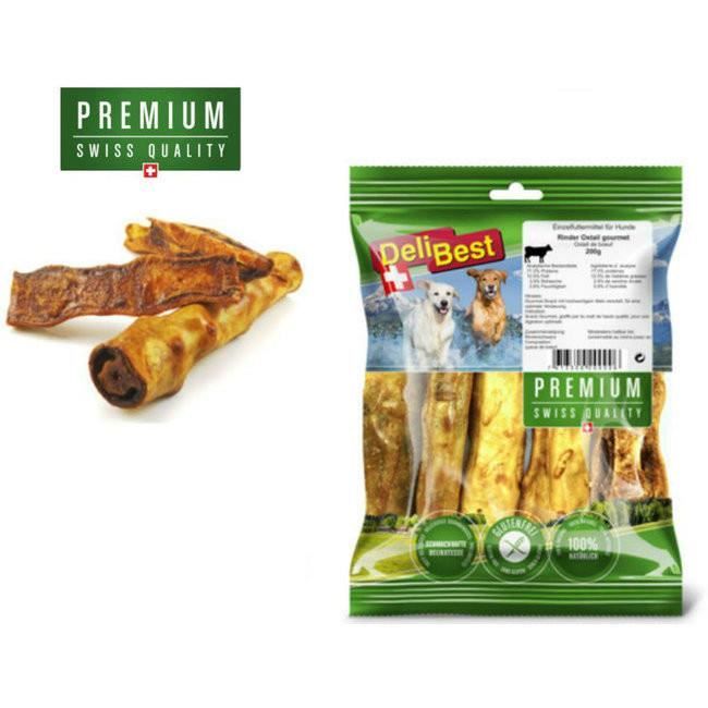 Comparer les prix de Friandises pour chien - Delibest - Queue de buffle - 100% naturelles - Sans gluten - Source de protéines