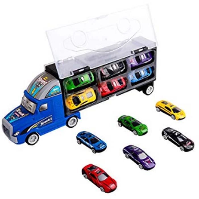 Jouet Camion Porteur Transporteur De Voiture Detachable Set Voiture Transporteur Modele Voiture Collection Comprennent 12 Alliage Metal Voitures Pour Bebe Garcons Enfants En Bas Age Car Carrier Truc Coffrets Jeux Et Jouets Jouet Camion Porteur Transporteur De Voiture Detachable Set Voiture Transporteur Modele Voiture Collection Comprennent 12 Alliage Metal Voitures Pour Bebe Garcons Enfants En Bas Age Car Carrier Truc Coffrets Jeux Et Jouets