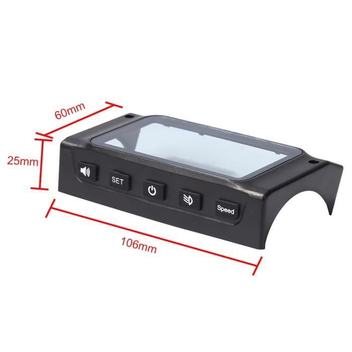 Écran LCD Cache Moniteur Pour Trottinette électrique Ninebot S1/S2/S3 – Noir