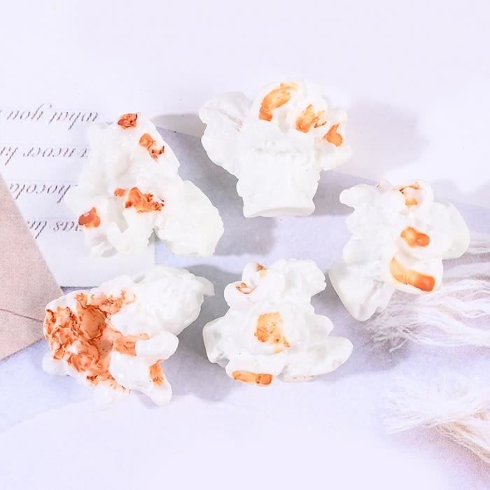 Breloques en résine mixte - Nourriture 30 pièces - Perles pour