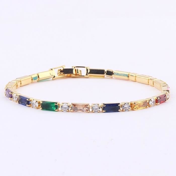 Bracelets En Résine Géométriques – Lot De 4, Style Punk, Pour Femme