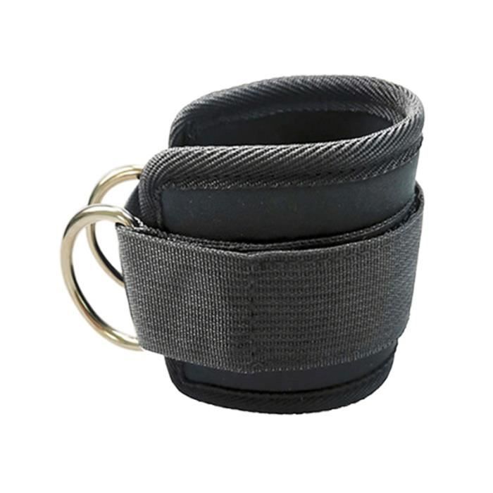 Sangles De Poignet Musculation Zuxbolf – 2 Pièces, Double Anneau D, 30 Cm, SBR/polyester, Pour Soulevé De Terre, Tractions