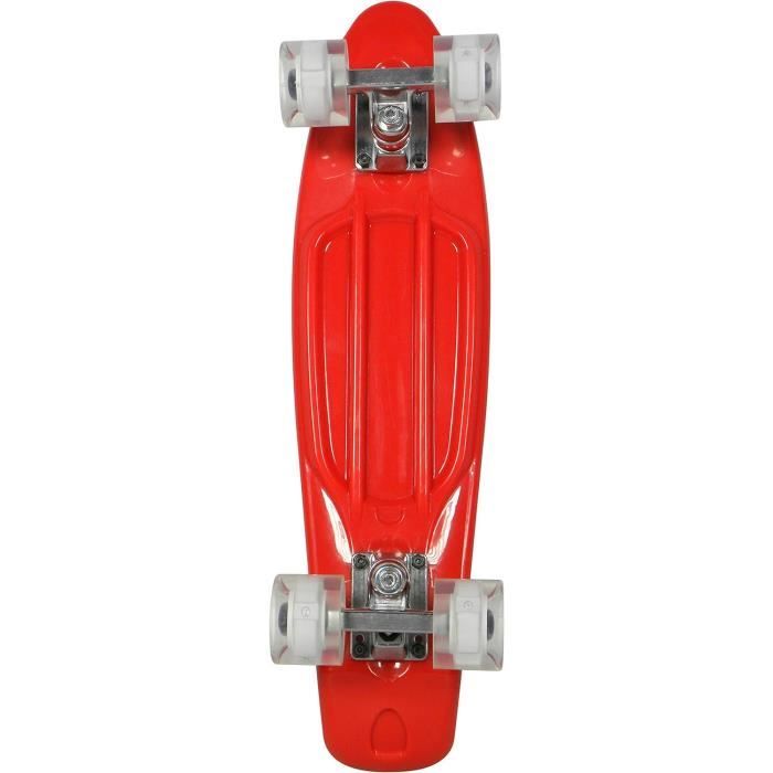Awaii Skawvinli-000N0 Skateboard Mixte Enfant, Noir, 22,5