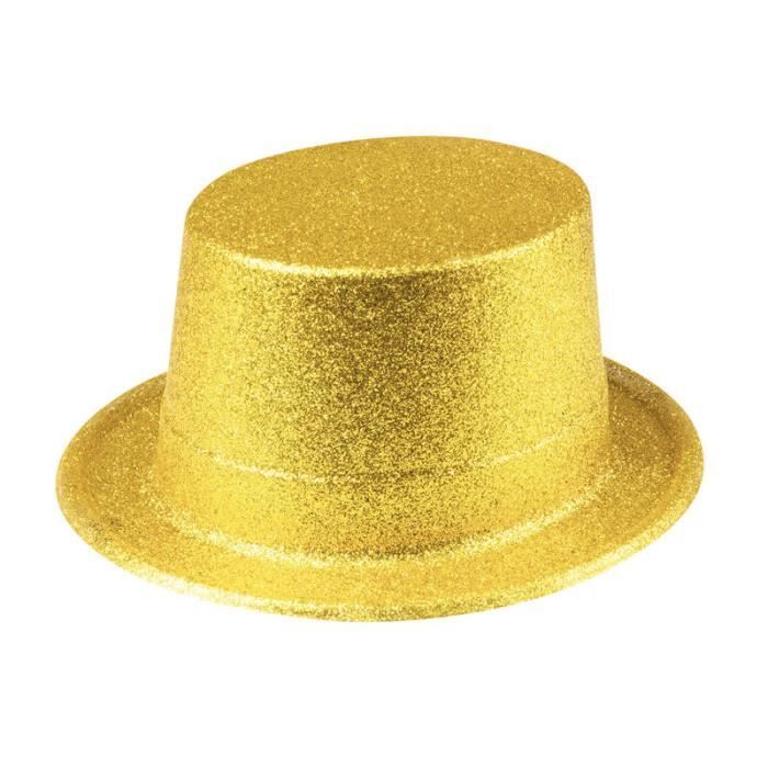 Boland - Chapeau à paillettes unisexe, tenue disco, accessoire