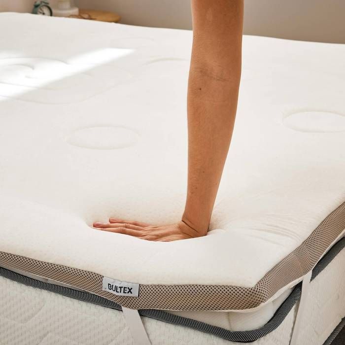 Surmatelas mémoire de forme 90x190 moelleux Bultex Memopower Surmatelas mémoire de forme 90x190 moelleux Bultex Memopower
