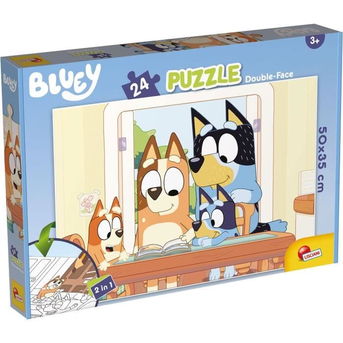 Lisciani 99566 Bluey Puzzle Df Plus 24, Mutlicolor[u145] - Cdiscount ...
