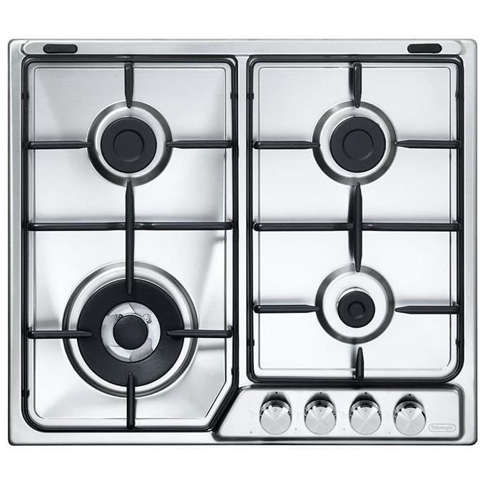 DELONGHI IF46ASDVSPN Plaque de cuisson 4 feux 1 triple couronne valV. sécurité inox