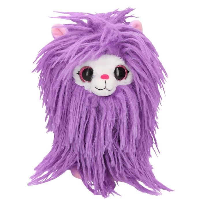 Depesche 13430 Snukis - knuffel vos in roze en wit, met spitse