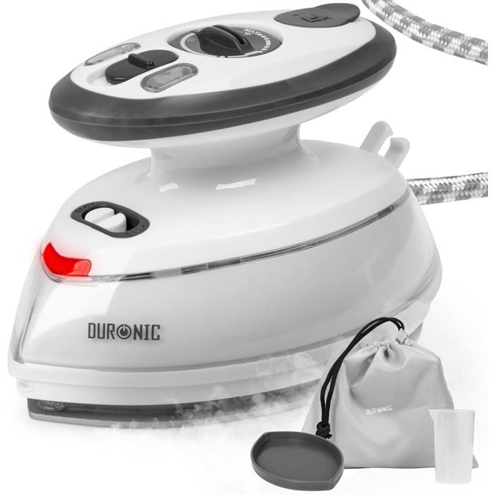 Duronic SI3 WE Fer à repasser à vapeur de voyage 400W Léger et compact 495g Idéal pour les déplacements Convient pour crafts et - Duronic