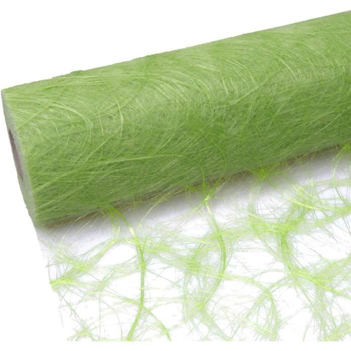 Nastro Per Tavolo SIZOWEB – Rotolo 25m X 20cm – Colore Bianco Crema – Con 100 Cuori Decorativi Inclusi – Per Matrimoni E Feste