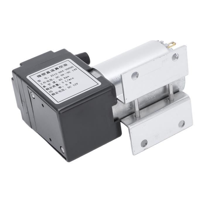 Pompe à Vide 5 L/min 65-120kpa Pompe à Air DC9V ~ 14V Pression Négative Porta