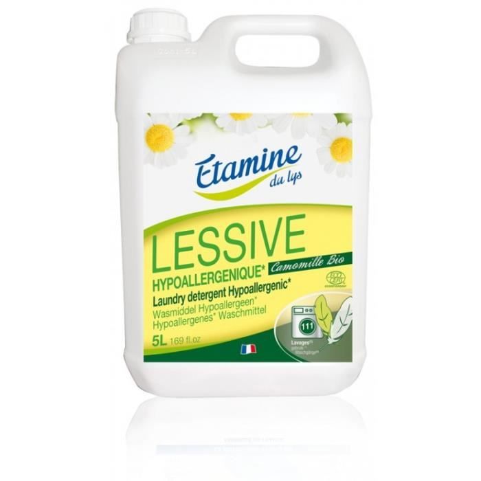 Lessive Liquide Hypoallergenique 5l Etamine Du Lys Cdiscount Au Quotidien
