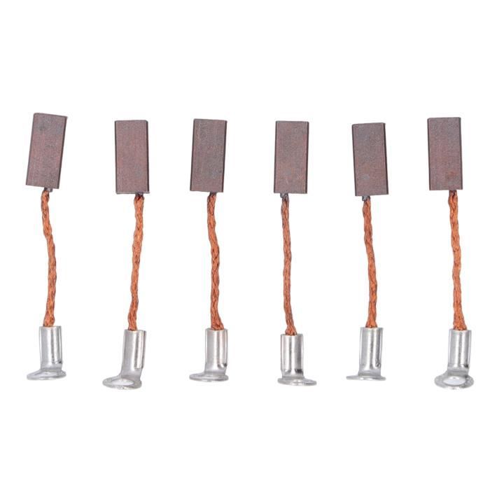 5 Paires 9x5x4mm Brosses à Charbon Outil électrique Pour