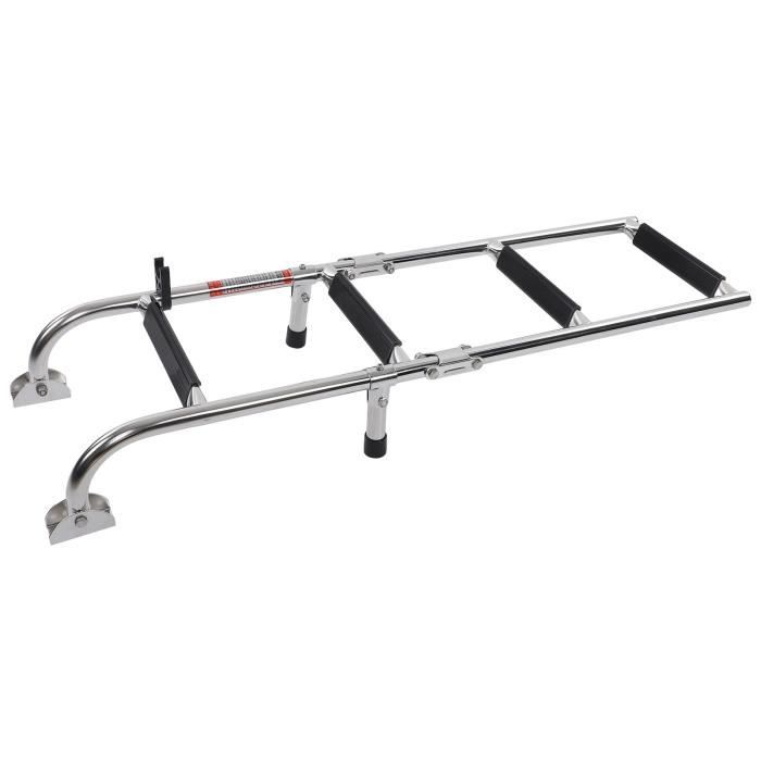 Echelle Corde Accessoire Nautique Échelle De Corde Marine 5 Marches - Pour Bateau Gonflable, Kayak, Canoë (portance 200kg) échelle Corde Amovible échelle 4 Marches Pliable Bateau Gonflable Kayak