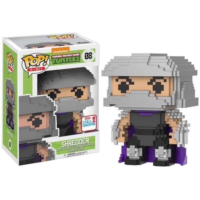 Funko POP 8 Bit Teenage Mutant Ninja Turtles Shredder Fall Convention 2017 Exclusive - vue 2