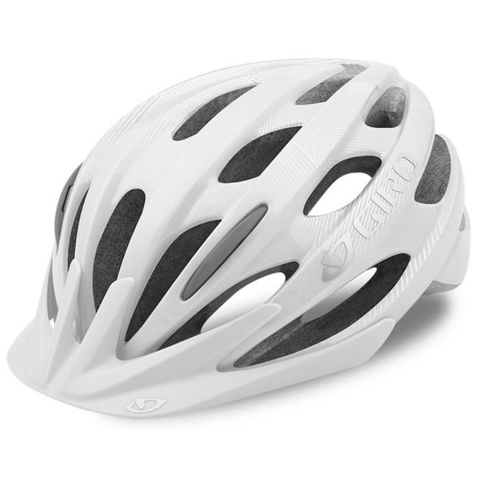 Casque de vélo pour femme Giro Verona - Blanc - Ville/Vélotaf - Roc Loc Sport - Visière