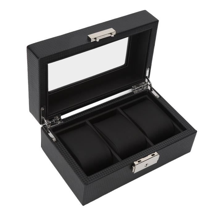 Étui De Voyage Pour 1 Montre - Organisateur En Simili Cuir Marron, élégant Et Durable