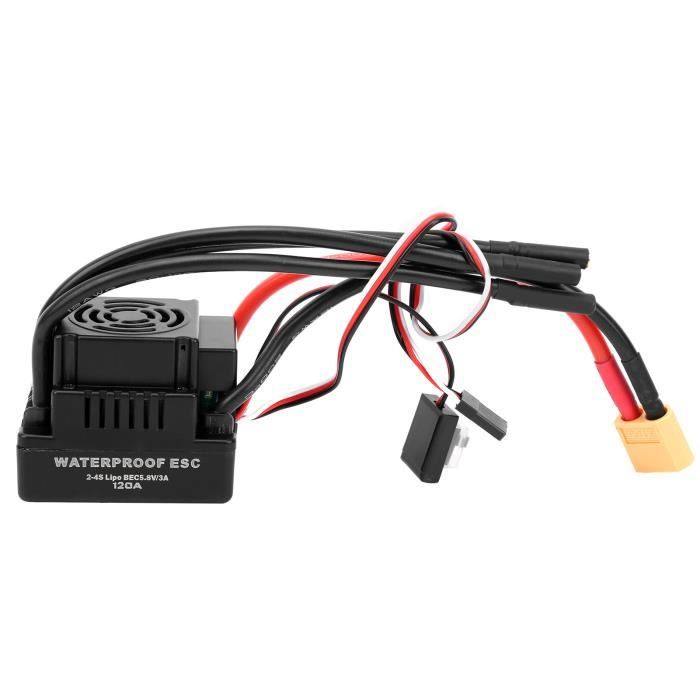 ESC Sans Balais 40A Pour Drone RC - Bec 5V/3A - Programming Facile - Protection Surchauffe