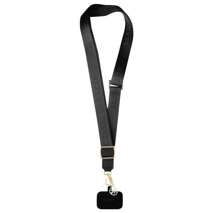 Bandoulière pour Téléphone Réglable en Nylon avec Pendentif Guess