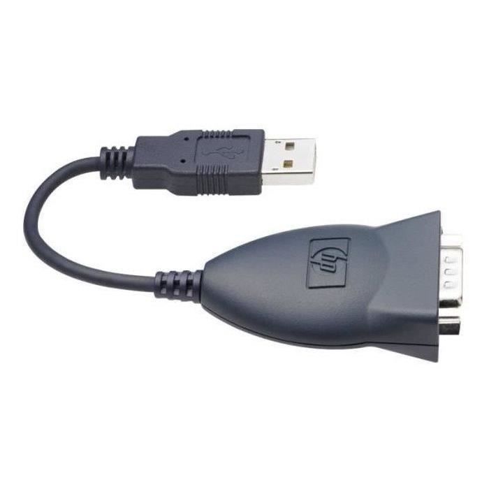 HP Câble pour transfert de données - 1,20 m Série/USB - Pour PC, Ordinateur de bureau