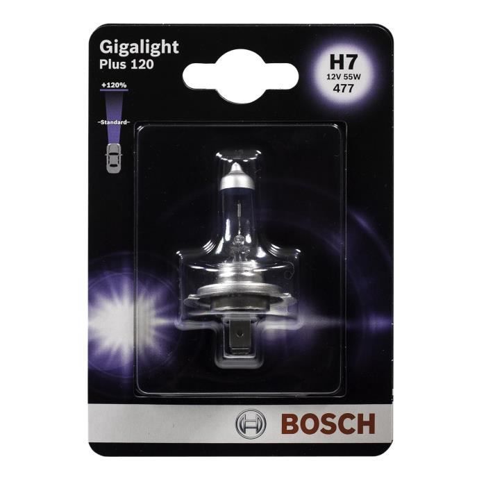BOSCH Ampoule Gigalight 1 H7 55W
