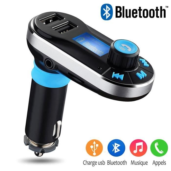 Kit Mains Libres Bluetooth Voiture Gris pour Apple iPhone 5