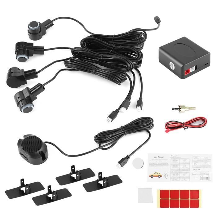 YIN Kit de radar de recul pour système de stationnement automobile à 4 — free download