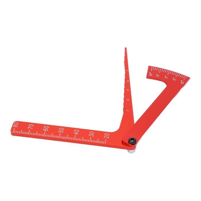 Jauge De Carrossage Et Hauteur De Conduite RC - Outil Métal Pour Voitures 1/10 1/8, Jusqu'à 15°
