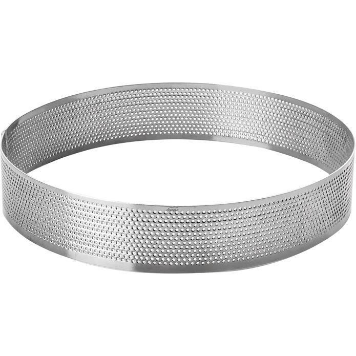 monte Vesubio Entender querido LACOR Cercle à tarte perforé - Ø 20 cm - Inox - Cdiscount
