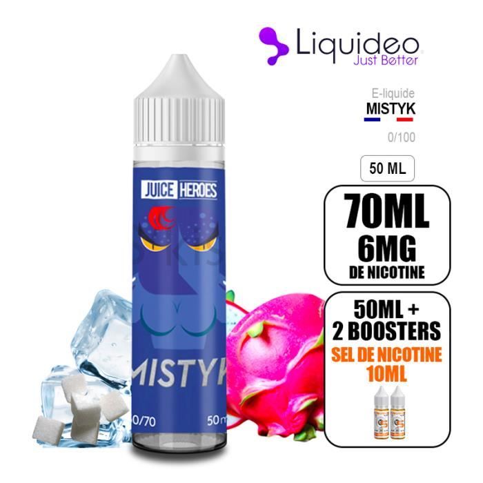 e liquide mistyk E-liquides les moins nocifs pour la santé