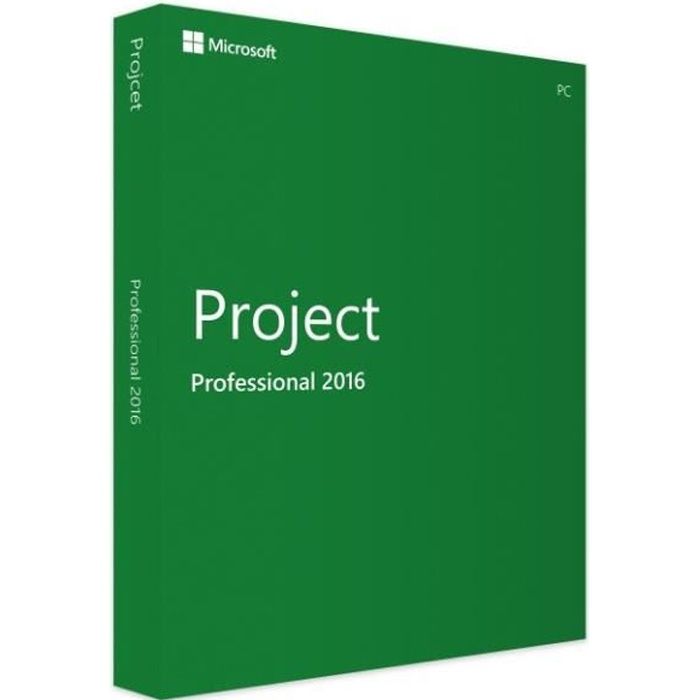 Microsoft Project 2016 Professionnel – Clé licence à télécharger
