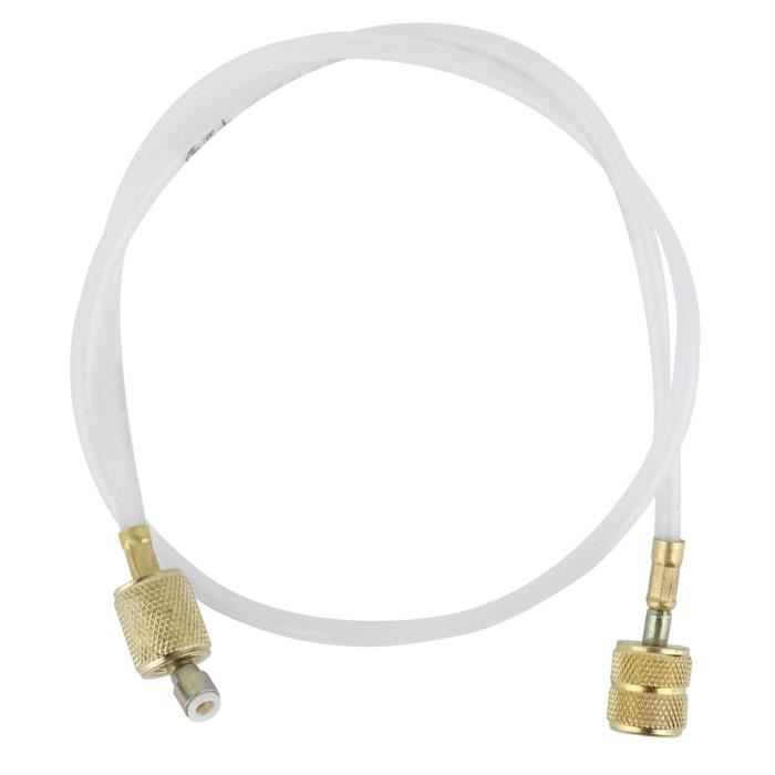 Tuyau Recharge Réfrigérant 1,5m - Haute Pression 3000PSI, Compatible 22/12/134a Pour Climatisation Voiture
