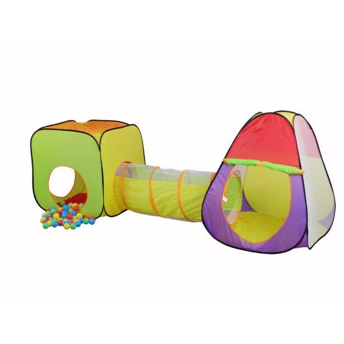 Ensemble tente et tunnel | jeux exterieurs et sports | jouéclub