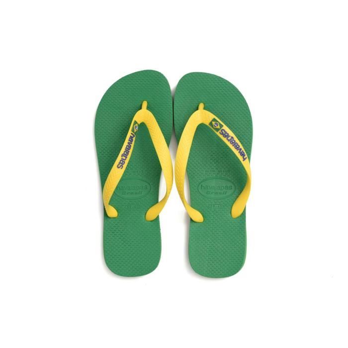 tongs vertes