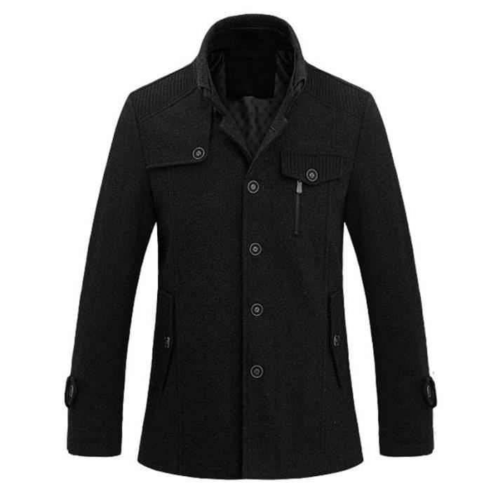 Manteau homme coupe droite Clearance