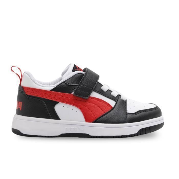Puma Puma Rebound V6 Lo Ac Ps Chaussures pour Enfant Blanc 397419-04