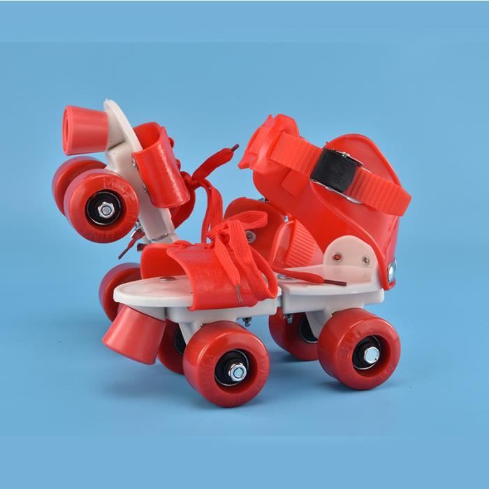 Patins à Roulettes 4 En 1 Réglables Pour Enfants/adultes - Roller En Ligne, Quads, Lames, Patins à Glace - Tailles 29-43