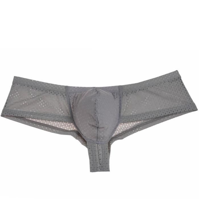 Sousvêtement,Mini boxer respirant et Sexy pour homme, sous vêtements