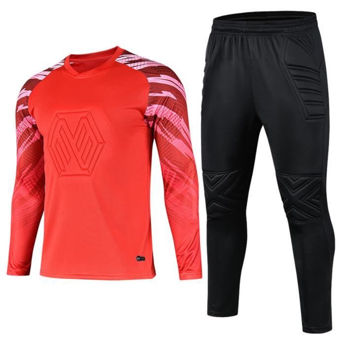 Maillot Gardien De But Enfant Manches Longues Rembourré - Football 11-15 Ans