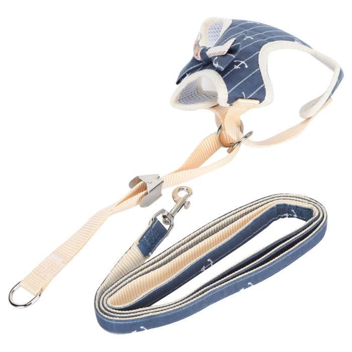 Laisse pour chat Zalman NEW CLASSIC Bleu XS