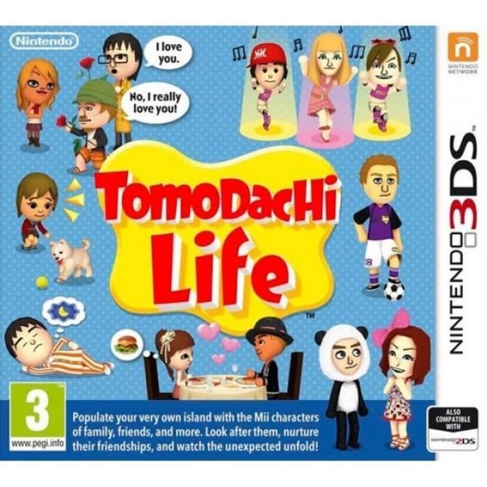 Jeu vidéo Tomodachi vie 3DS Simulation Edition Standard En boîte