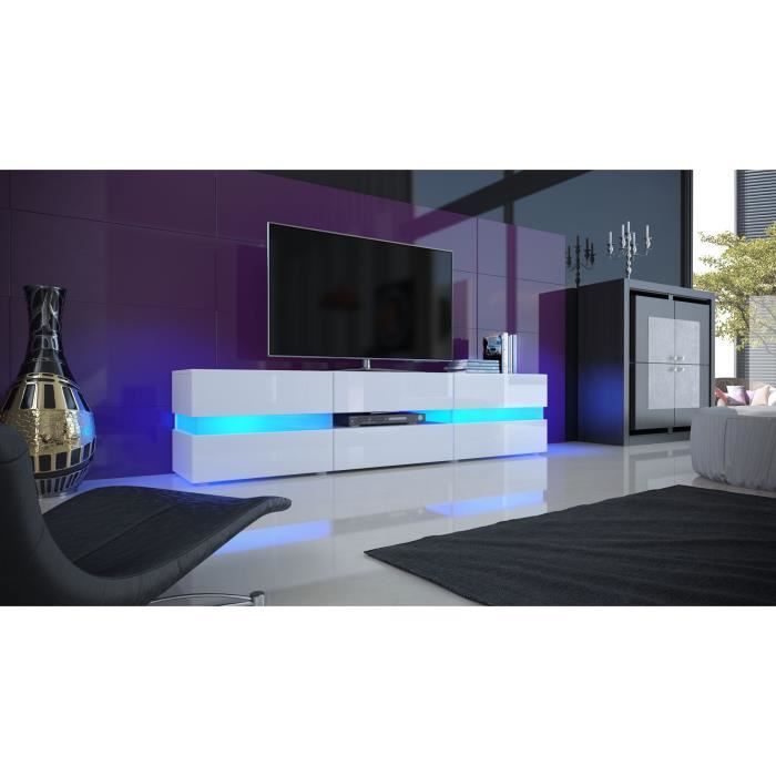 Meuble TV LED - Cdiscount Maison