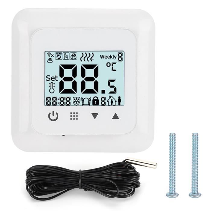 Thermomètre De Bain Bébé Étanche IPX7 - Forme Baleine, Écran Tactile LED, 0-90°C - Vert