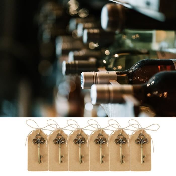Ouvre-bouteille de bière porte-clés