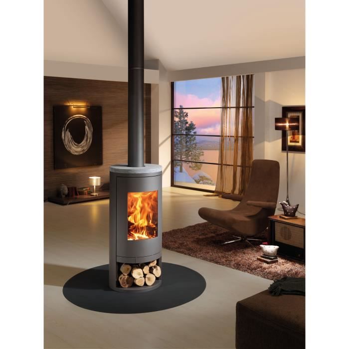 Poêle à bois PANADERO Sydney Ecodesign 7 4 kw Bûches 50 cm