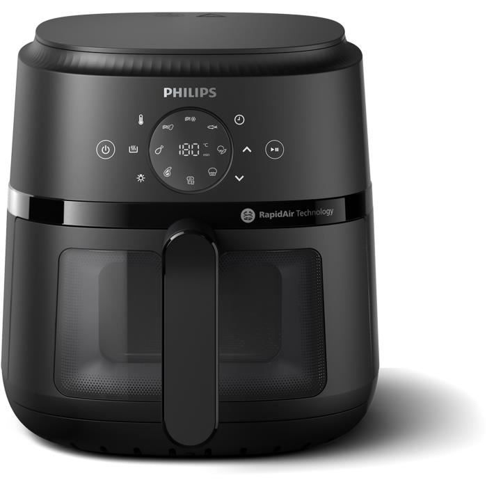 Air Fryer Alpina 2L - Friteuse Sans Huile électrique, 900W, Minuteur Réglable, Pour 2-3 Personnes
