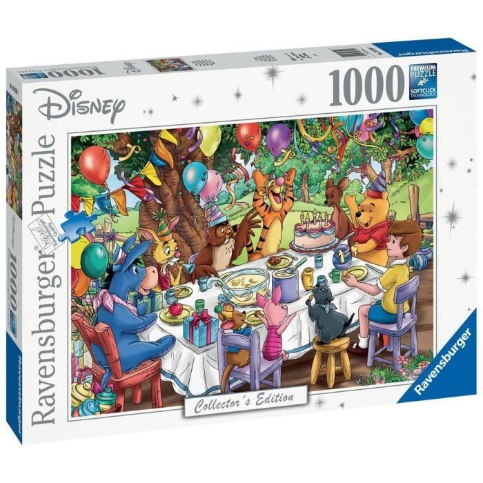 disney winnie l'ourson - puzzle 1000 pièces - winnie l'ourson (collection disney) - ravensburger